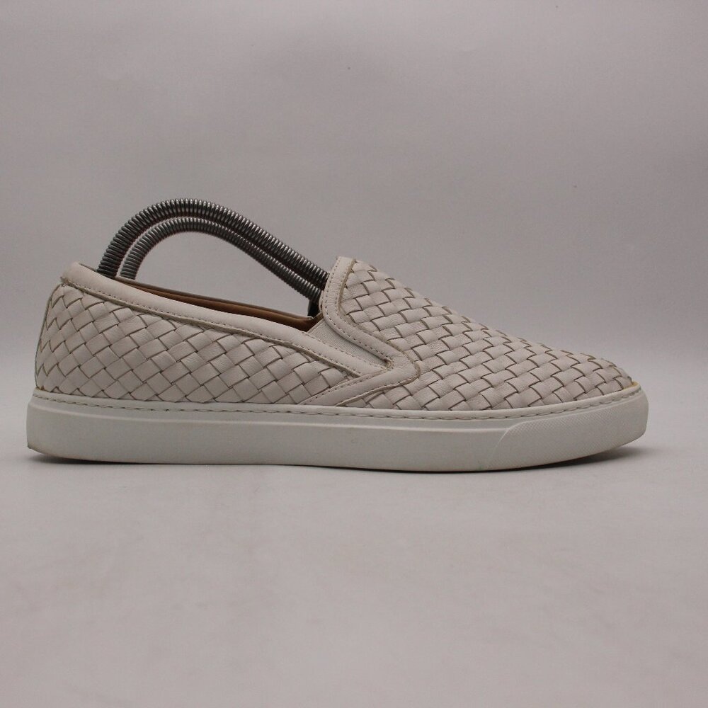 M. Gemi Woven Cerchio Dove Gray Women's Size EU 42 Slip-on Loafer Sneakers